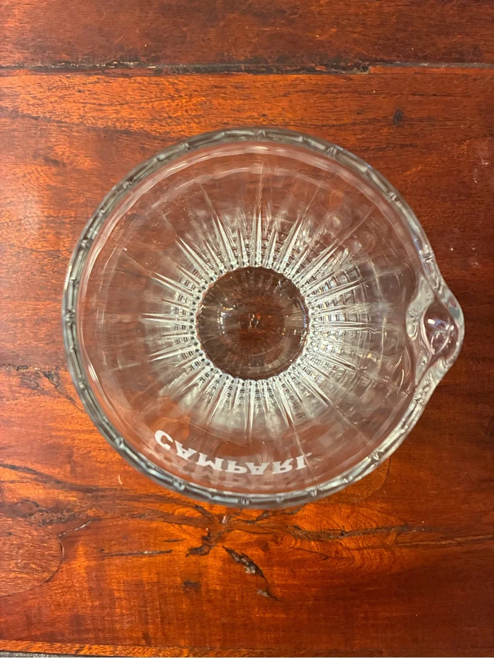 Campari Crystal Cocktail Mixing Carafe/Glass